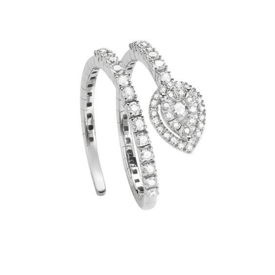 Anillo Salvini Mujer in Oro blanco Diamante 20067387 - 20067387